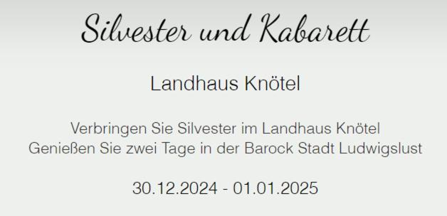 Landhaus Knoetel Ludwigslust Room photo